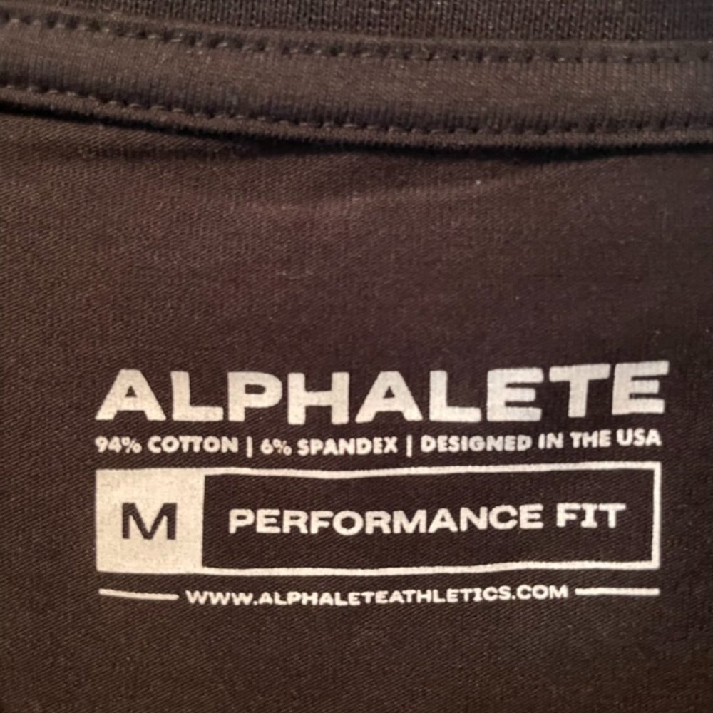 Alphalete Performance Fit Tee - Picture 4 of 4